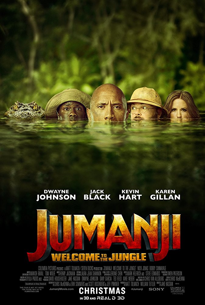 Jumanji: Welcome to the Jungle… A Movie Review…